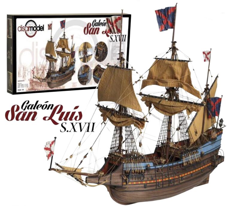 Galeon San Luis S. XVII Spanish Galleon (1:72 Scale)