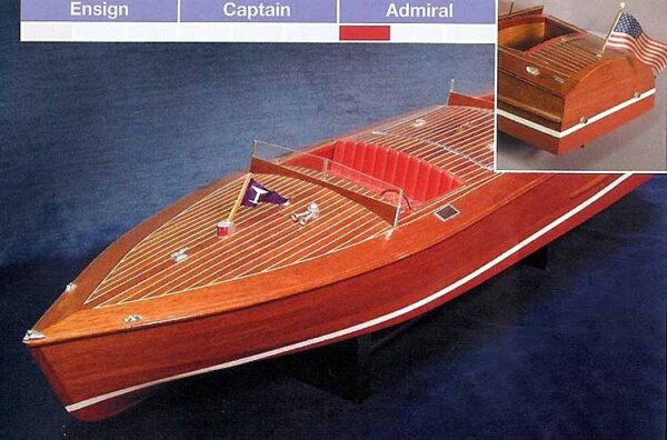 Mahogany Runabout (1:12 Scale)