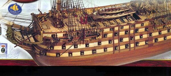 Santisima Trinidad - The Largest Ship of Its Time!