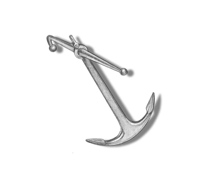 Photo Etch Kedge Anchor 11mm