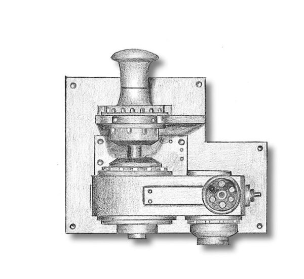 Modern Metal Winches 24x25mm