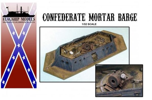 Confederate Mortar Barge