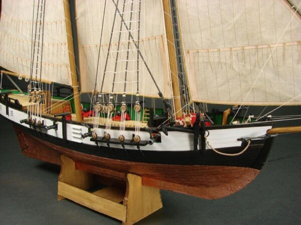 Schooner Berbice 1780 1:72