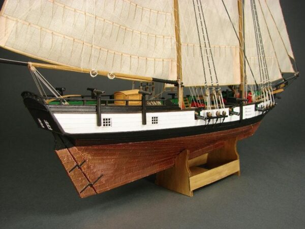 Schooner Berbice 1780 1:72