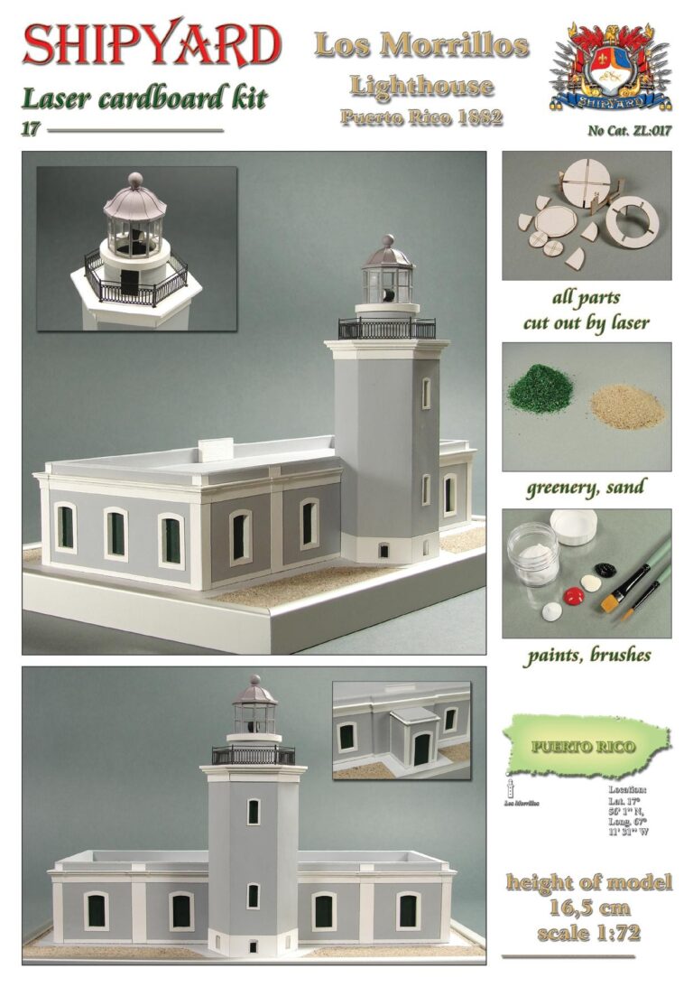 Los Morrillos de Cabo Rojo Lighthouse 1:72