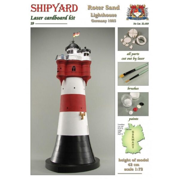 Roter Sand Lighthouse 1:72