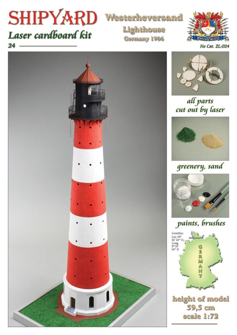 Westerheversand Lighthouse 1:72