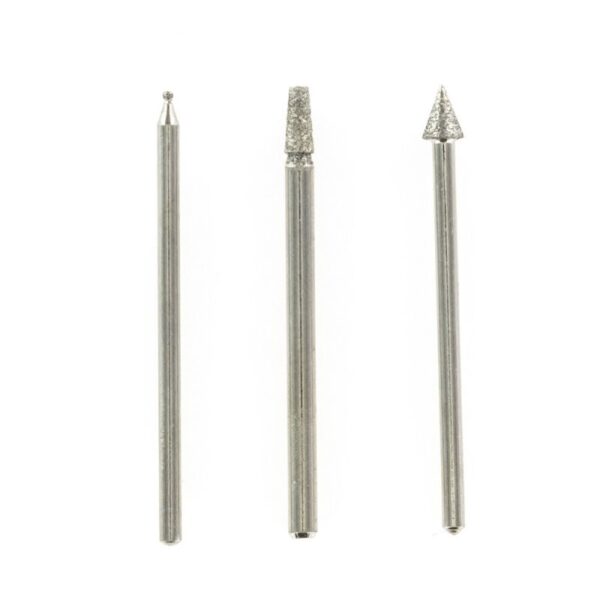 Rotacraft 3 Pce Diamond Burs (Round)