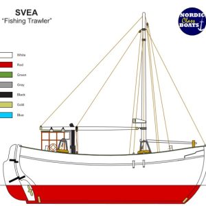 Nordic Fishing Trawler Svea (RC Version)