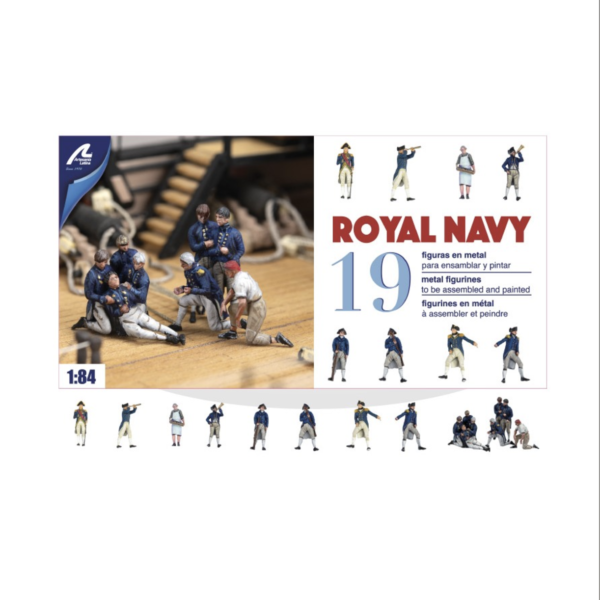 Royal Navy Figurine Set by Artesania Latina